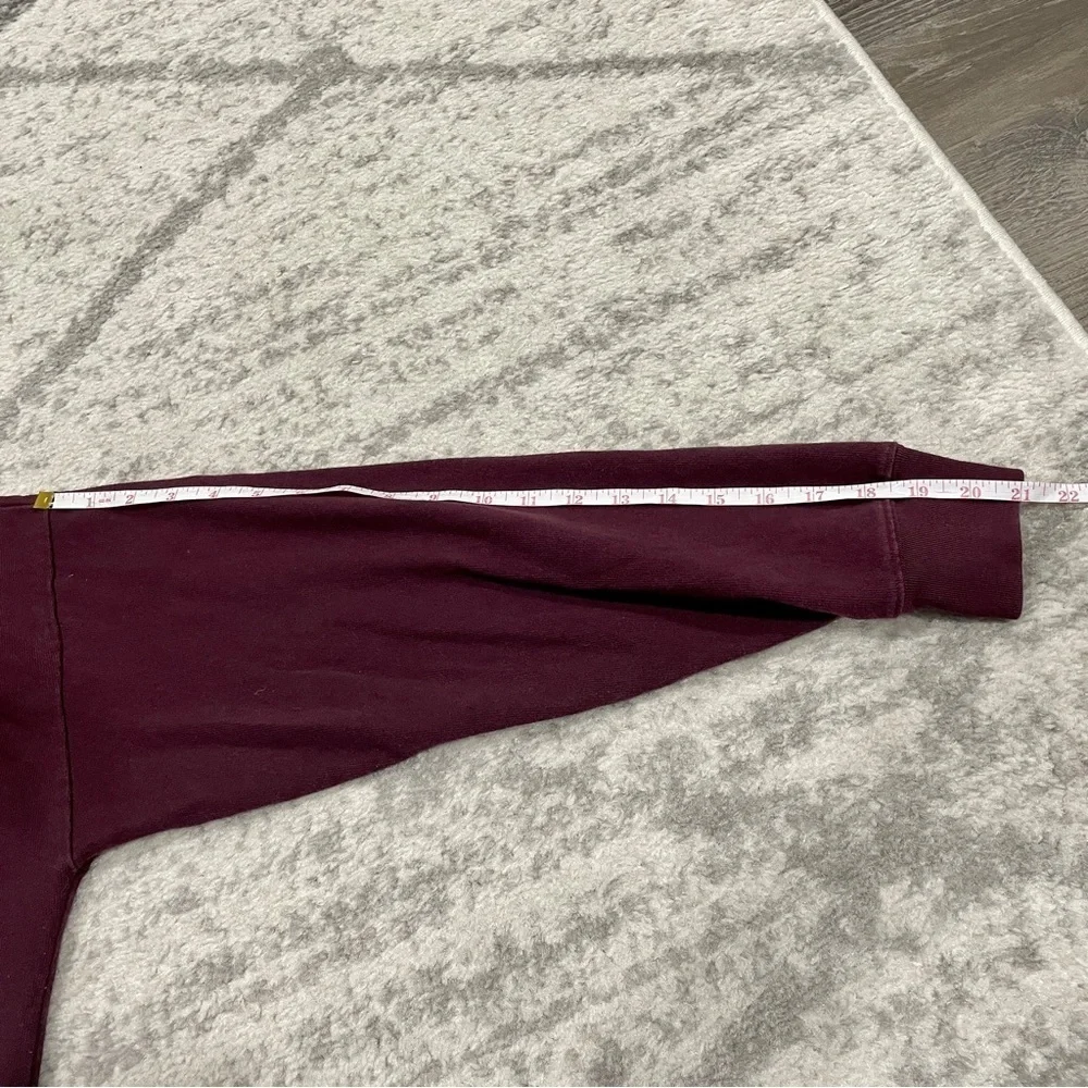 Tna Maroon Long Sleeve Sweater Dress Size 1 - Picture 10 of 10